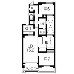 伏古8条4丁目 徒歩1分 3階の物件間取画像